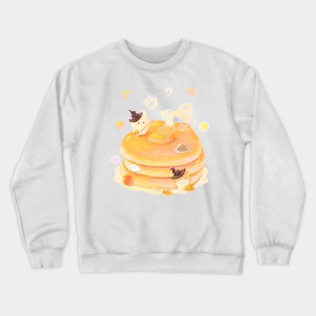 Happy Pancake Crewneck Sweatshirt by happyyu